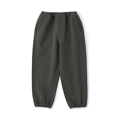 キッズ　防風裏起毛ストレッチジョガーパンツ