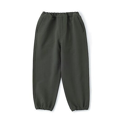 キッズ　防風裏起毛ストレッチジョガーパンツ