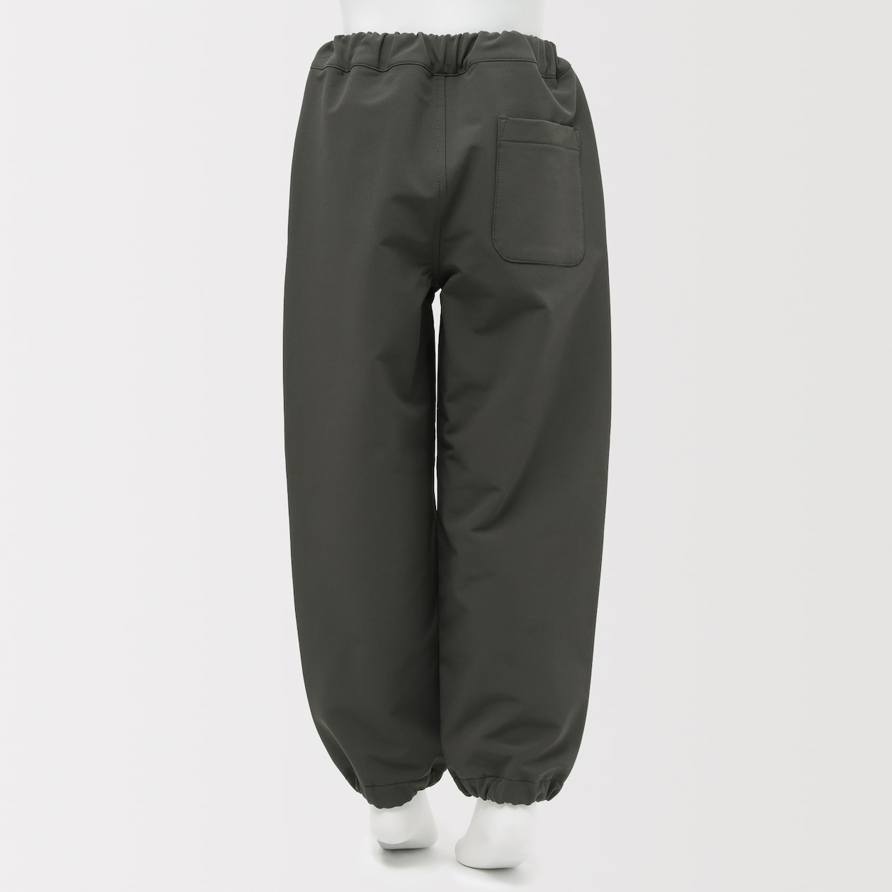 キッズ　防風裏起毛ストレッチジョガーパンツ