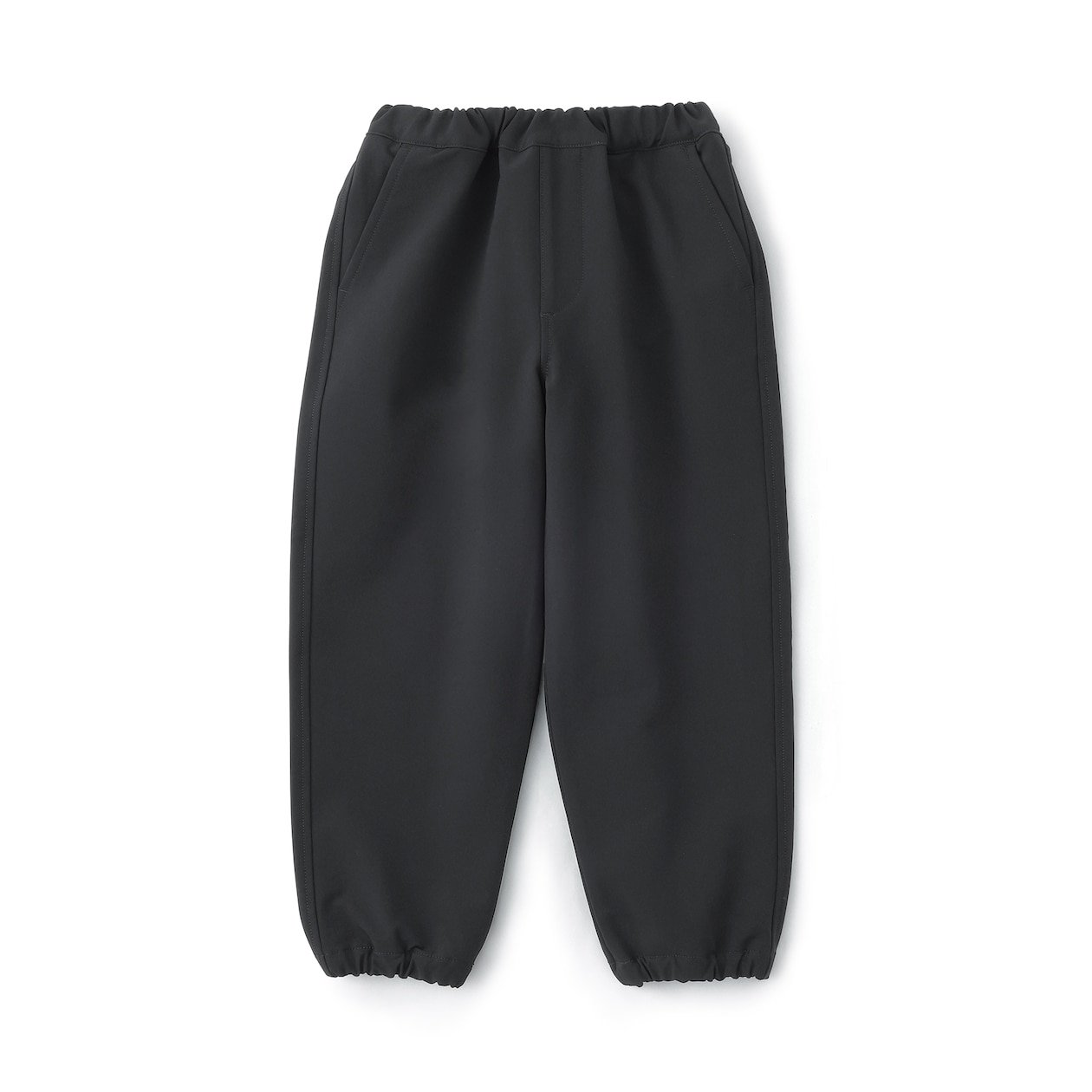 キッズ　防風裏起毛ストレッチジョガーパンツ