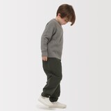 キッズ　防風裏起毛ストレッチジョガーパンツ