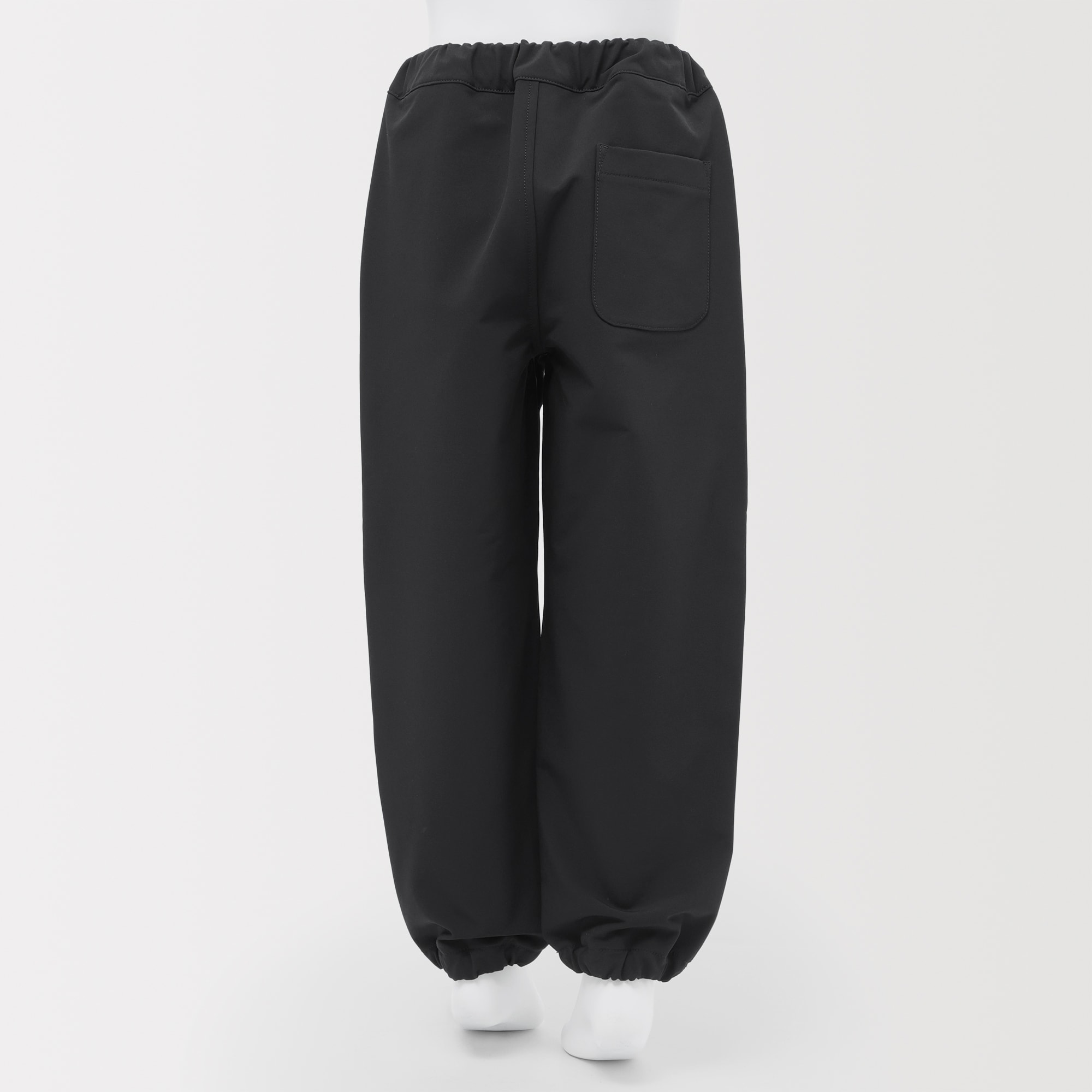 キッズ　防風裏起毛ストレッチジョガーパンツ