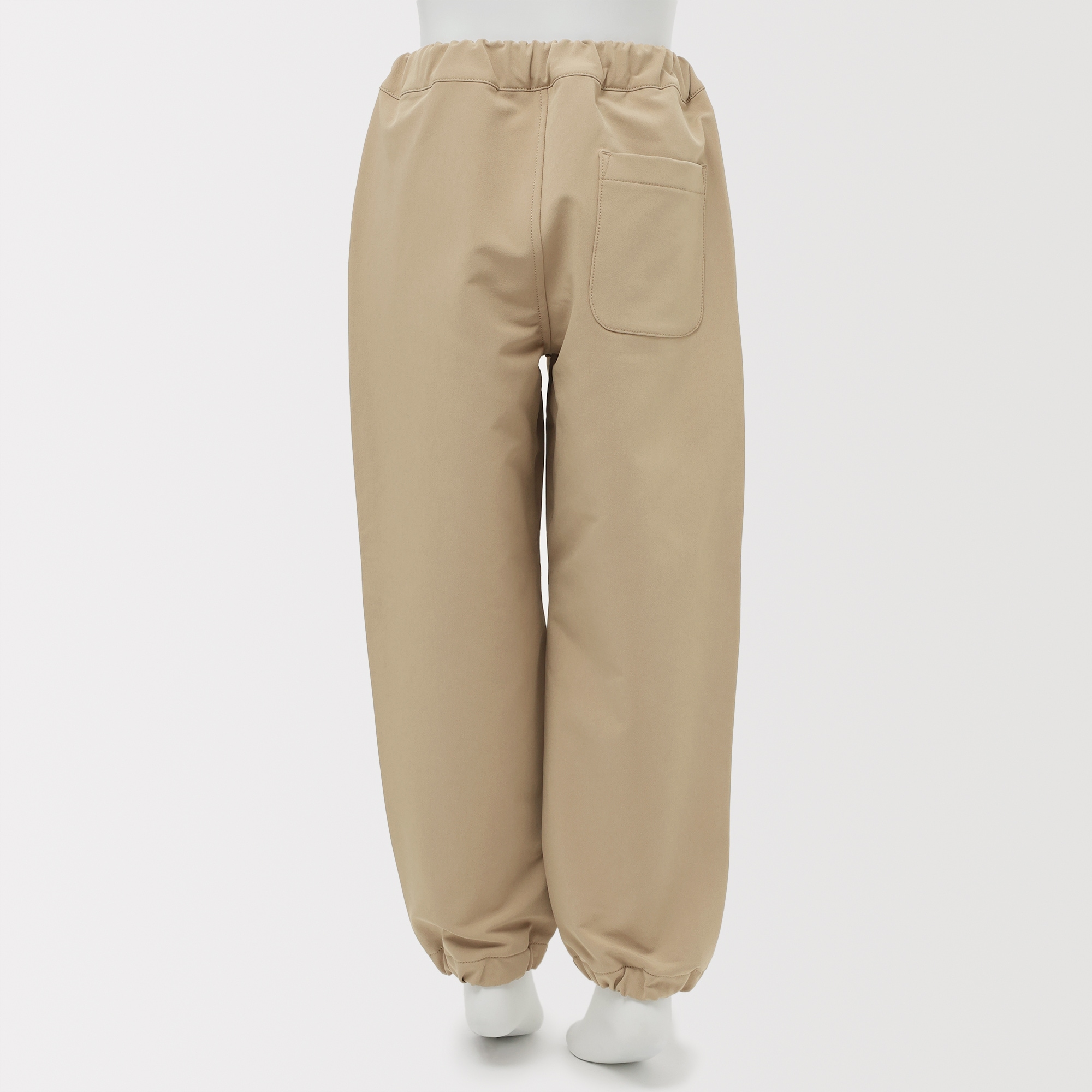 キッズ　防風裏起毛ストレッチジョガーパンツ