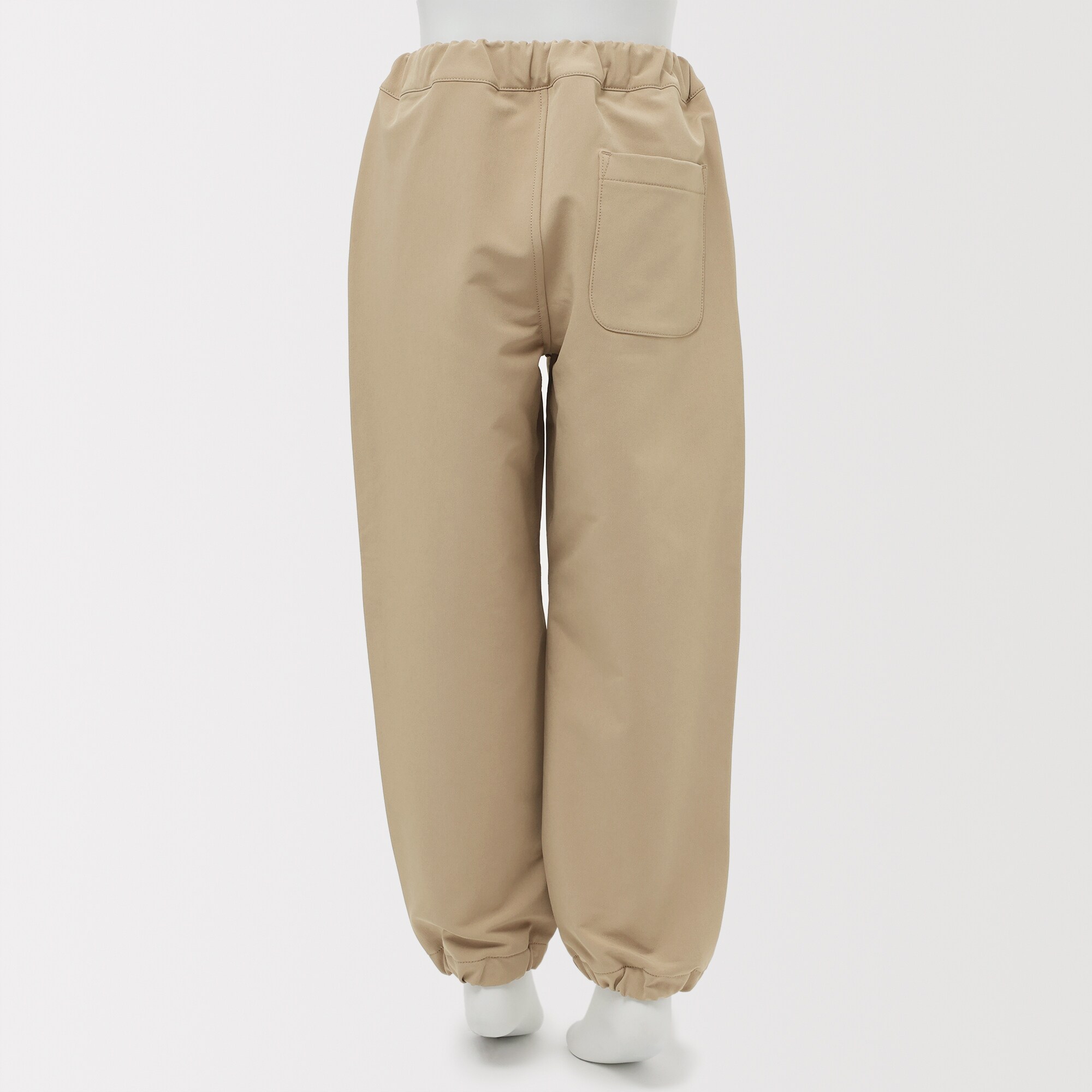 キッズ　防風裏起毛ストレッチジョガーパンツ