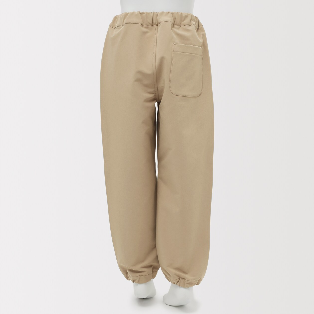 キッズ　防風裏起毛ストレッチジョガーパンツ