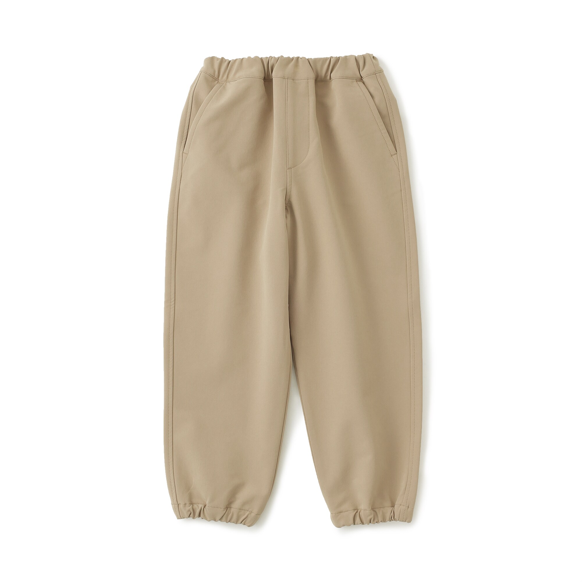 キッズ　防風裏起毛ストレッチジョガーパンツ