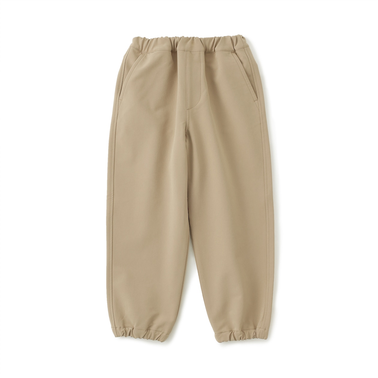 キッズ　防風裏起毛ストレッチジョガーパンツ