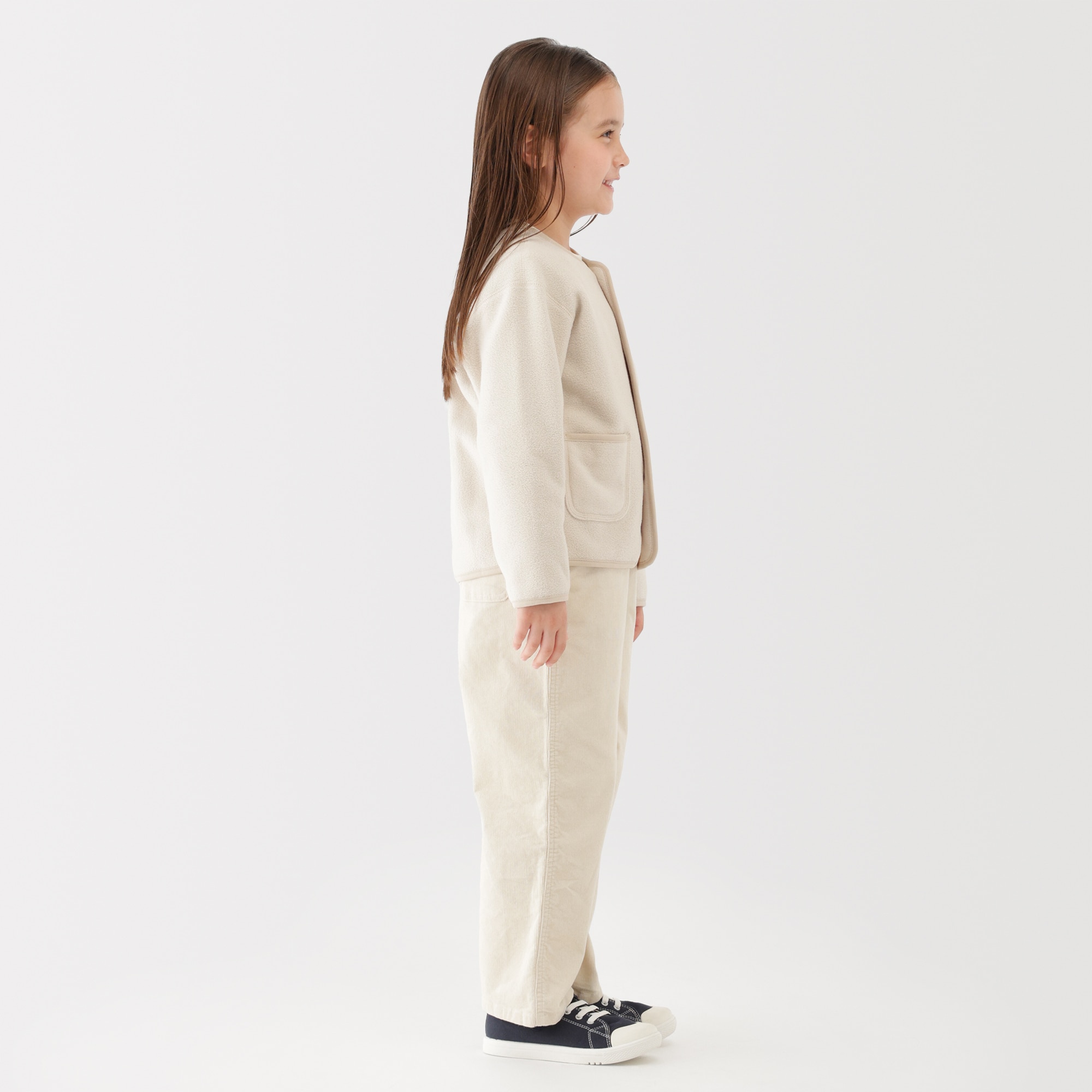 無印　フリースカーディガン　140 無印 フリースカーディガン 140