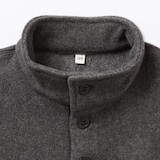 キッズ　素材に還るフリースプルオーバー