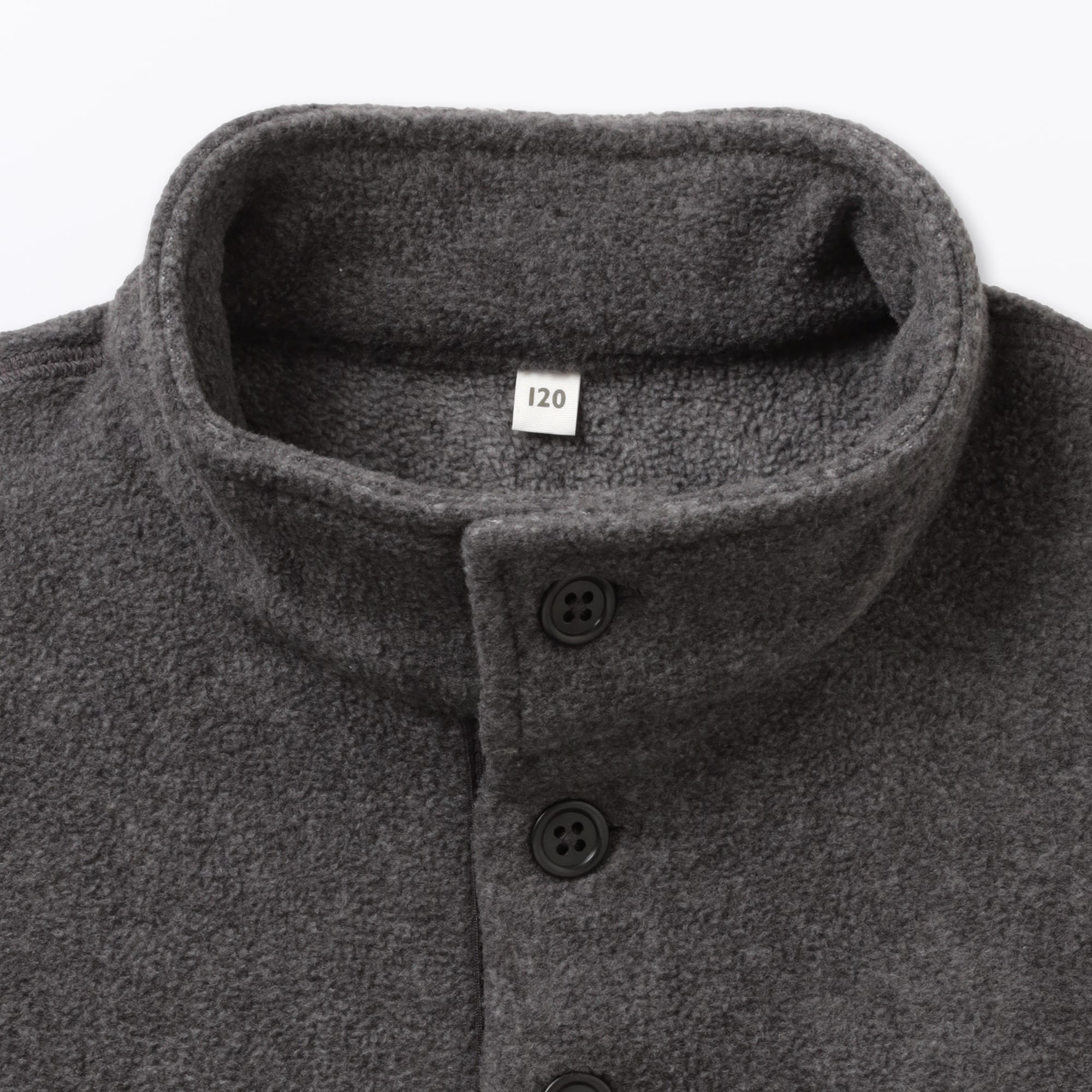 キッズ　素材に還るフリースプルオーバー