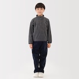 キッズ　素材に還るフリースプルオーバー