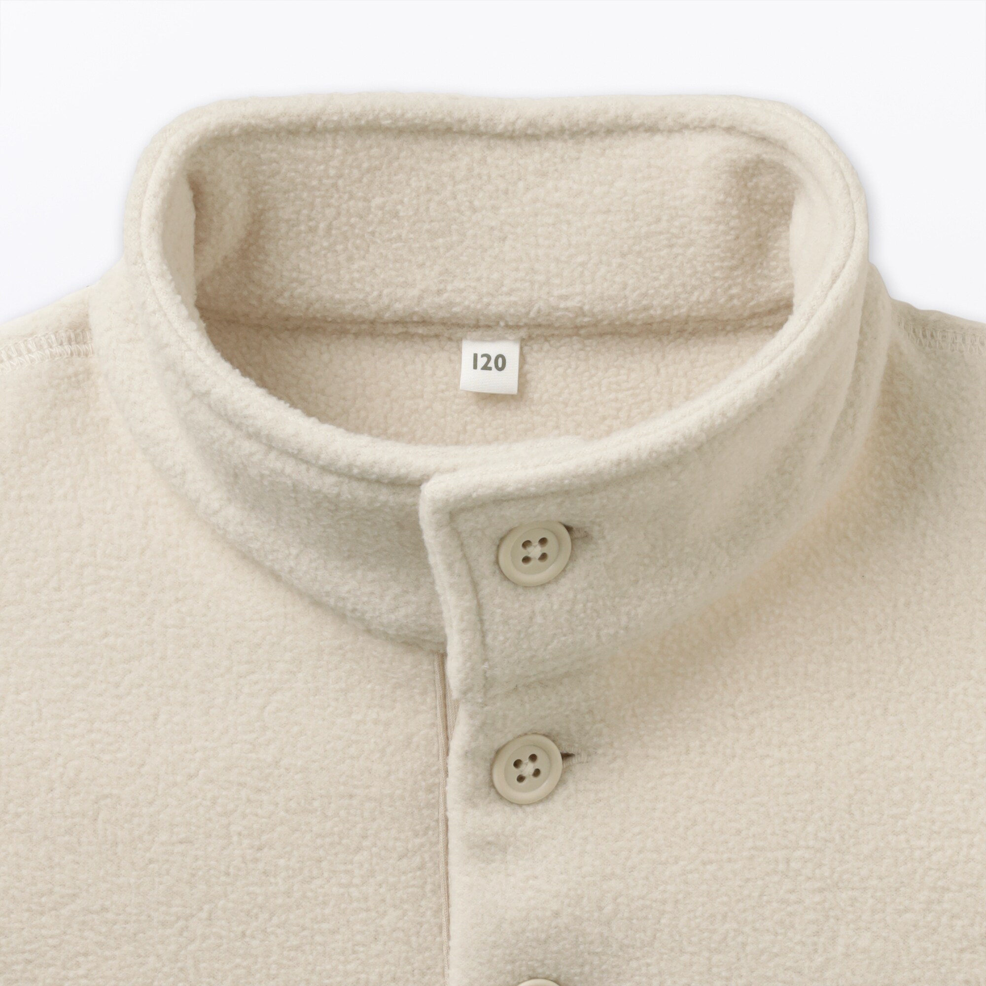 キッズ　素材に還るフリースプルオーバー