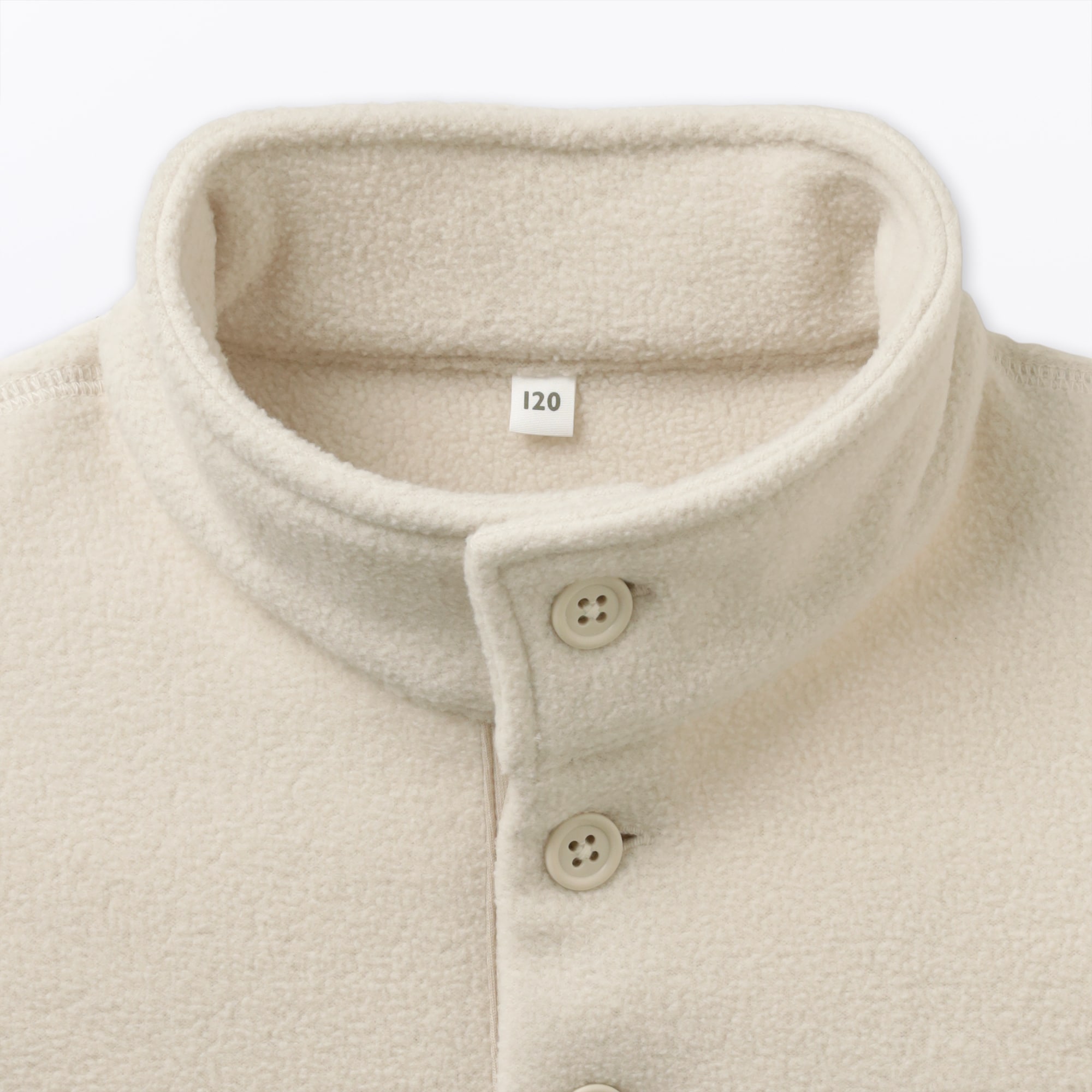 キッズ　素材に還るフリースプルオーバー