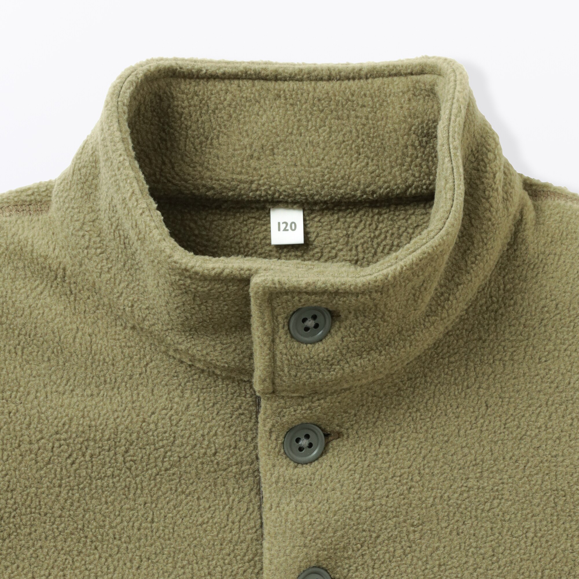 キッズ　素材に還るフリースプルオーバー