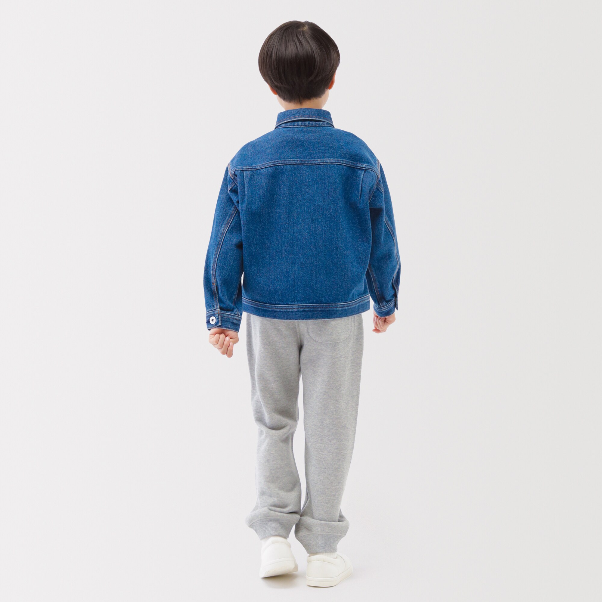 キッズ　裏毛スウェットジョガーパンツ