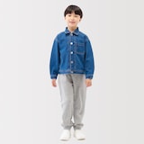 キッズ　裏毛スウェットジョガーパンツ