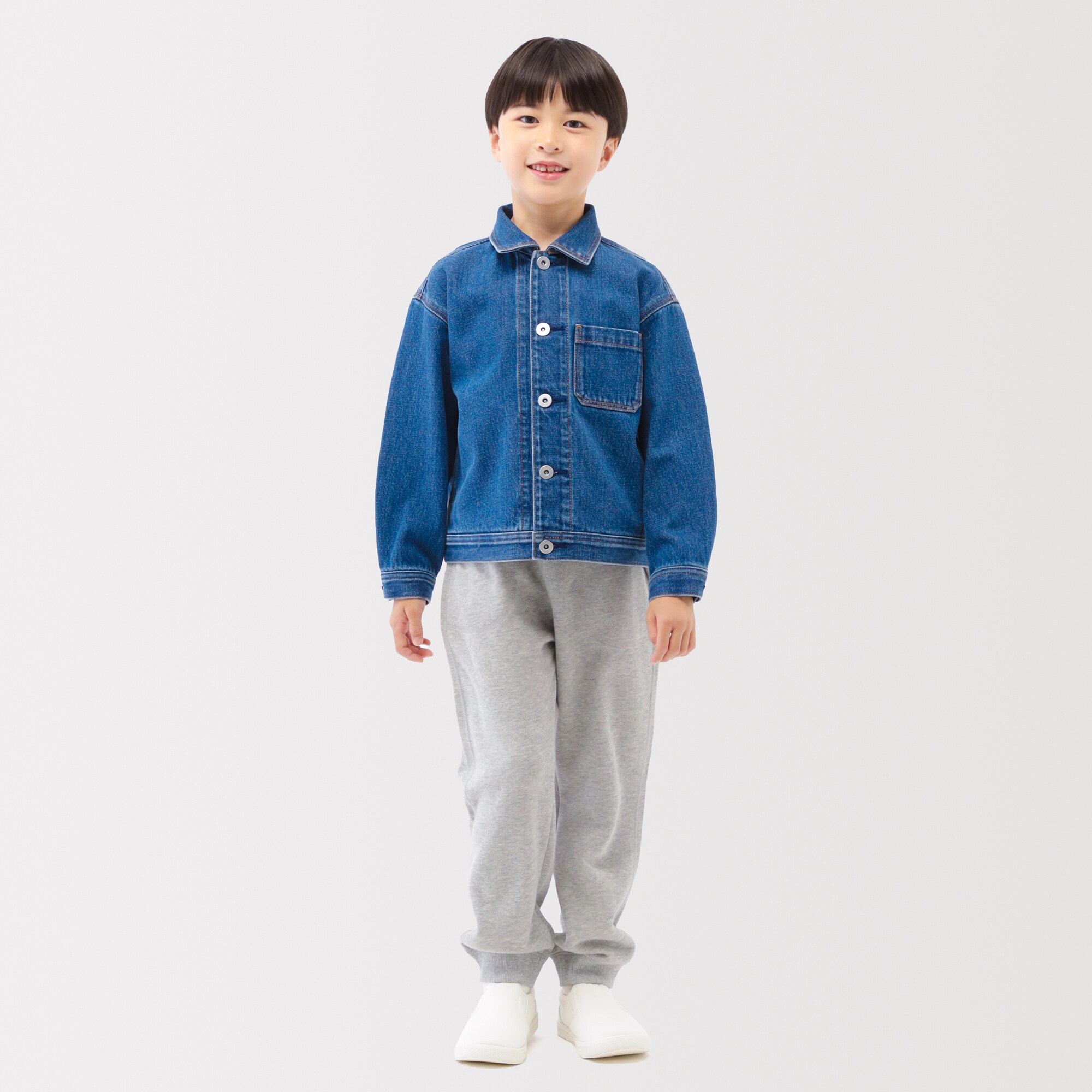 キッズ　裏毛スウェットジョガーパンツ