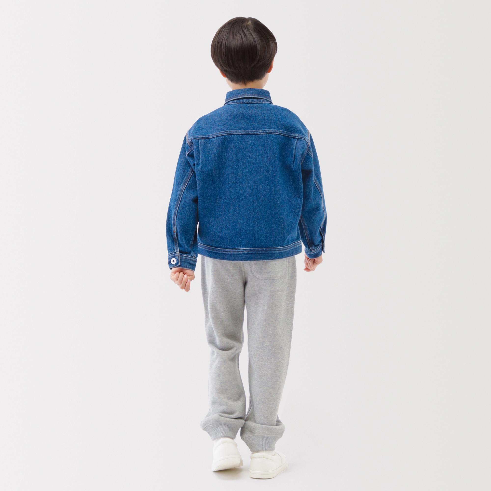 キッズ　裏毛スウェットジョガーパンツ