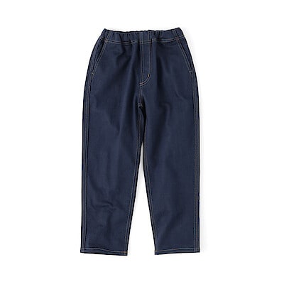 キッズ　ストレッチデニム調　ルーズフィットパンツ