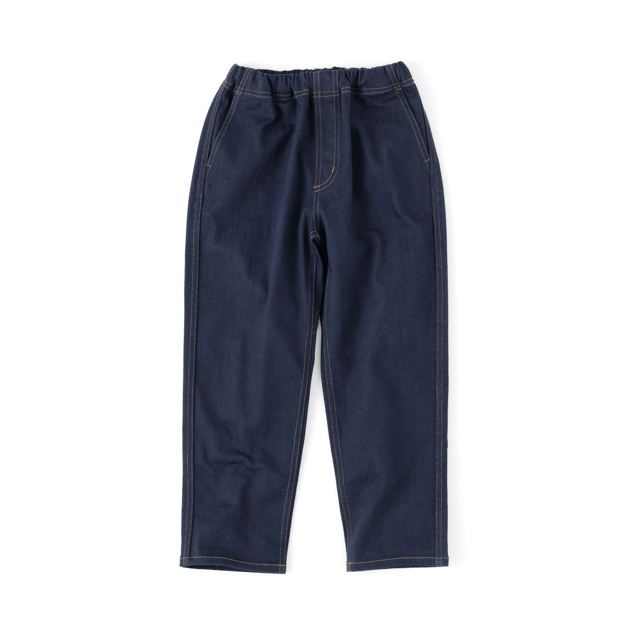 キッズ　ストレッチデニム調　ルーズフィットパンツ