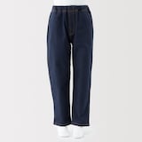 キッズ　ストレッチデニム調　ルーズフィットパンツ