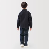 キッズ　ストレッチデニム調　ルーズフィットパンツ