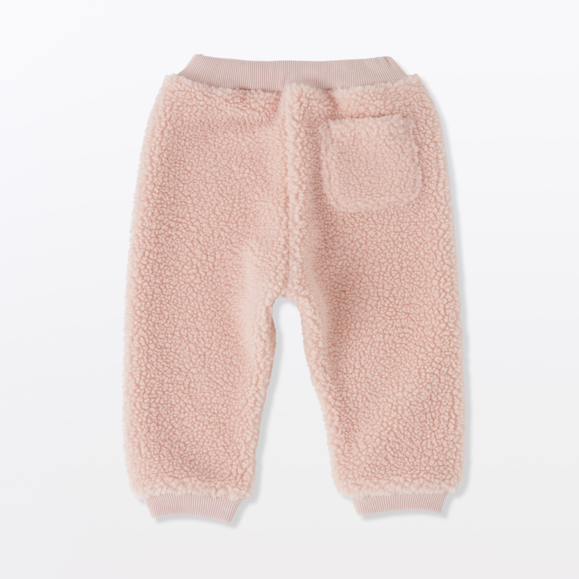 ベビー　おなかすっぽりボアフリースジョガーパンツ