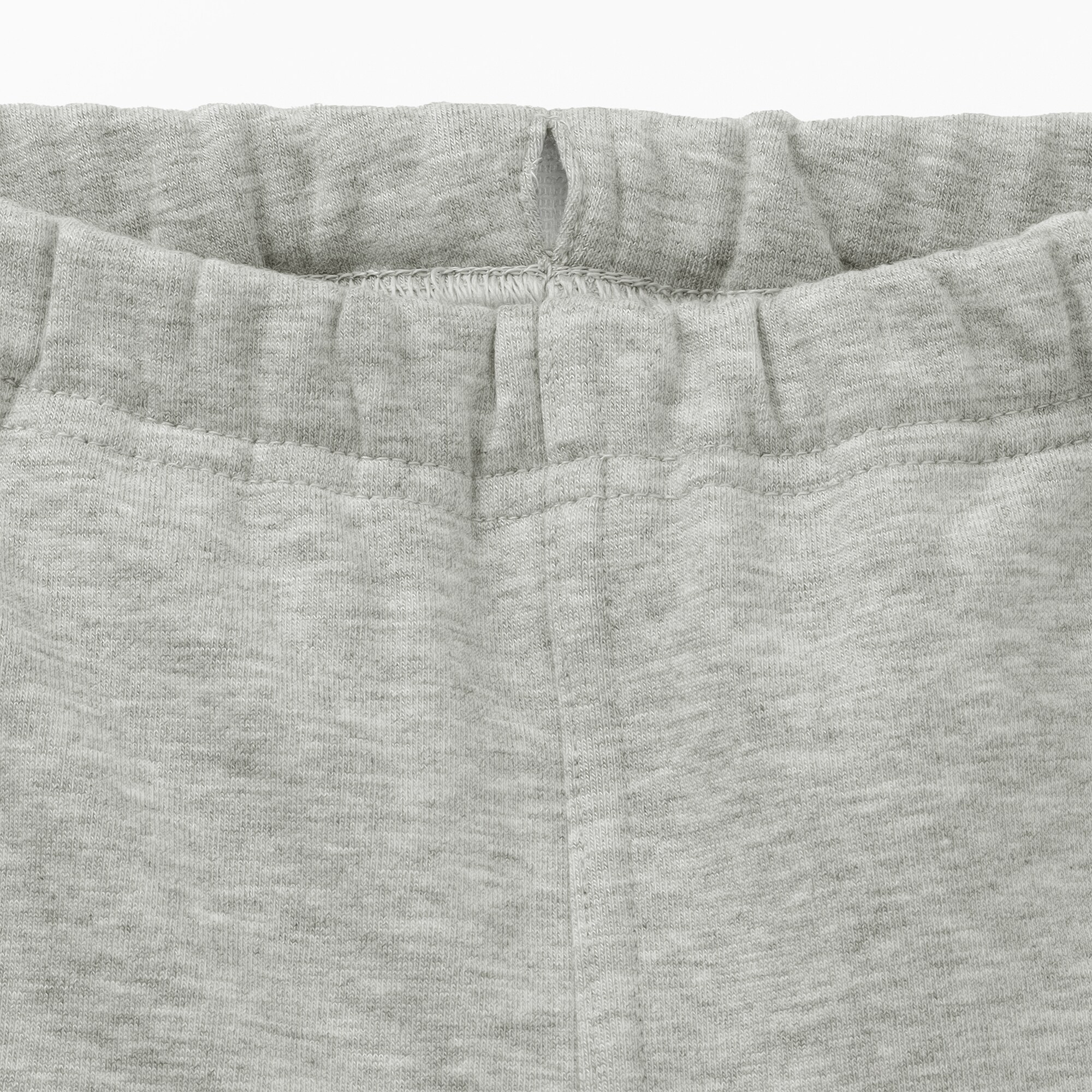 ベビー　おなかすっぽりストレッチ裏フリースパンツ