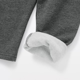 ベビー　おなかすっぽりストレッチ裏フリースパンツ