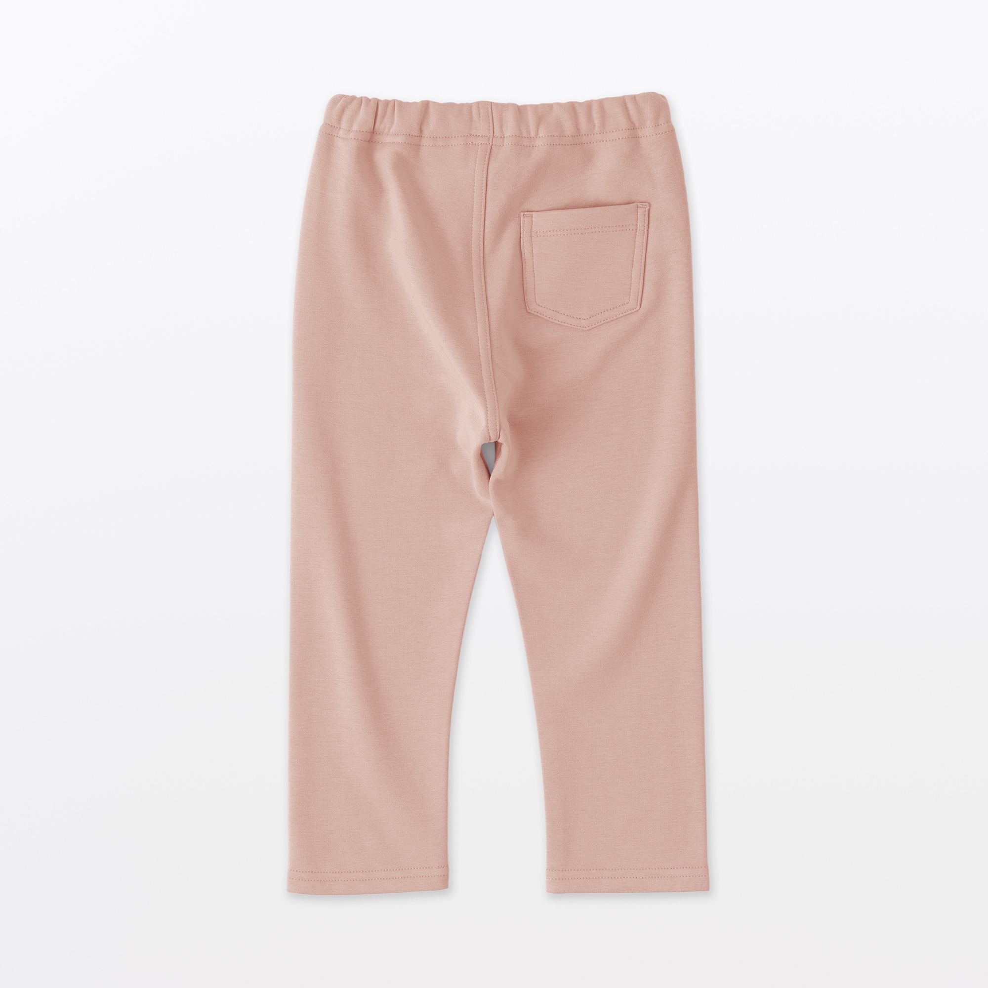 ベビー　おなかすっぽりストレッチ裏フリースパンツ