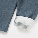 ベビー　おなかすっぽりストレッチ裏フリースパンツ