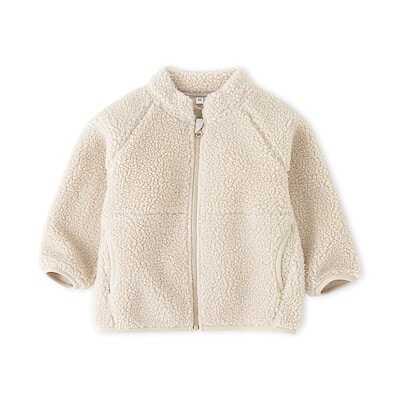 ベビー　ボアフリースジャケット