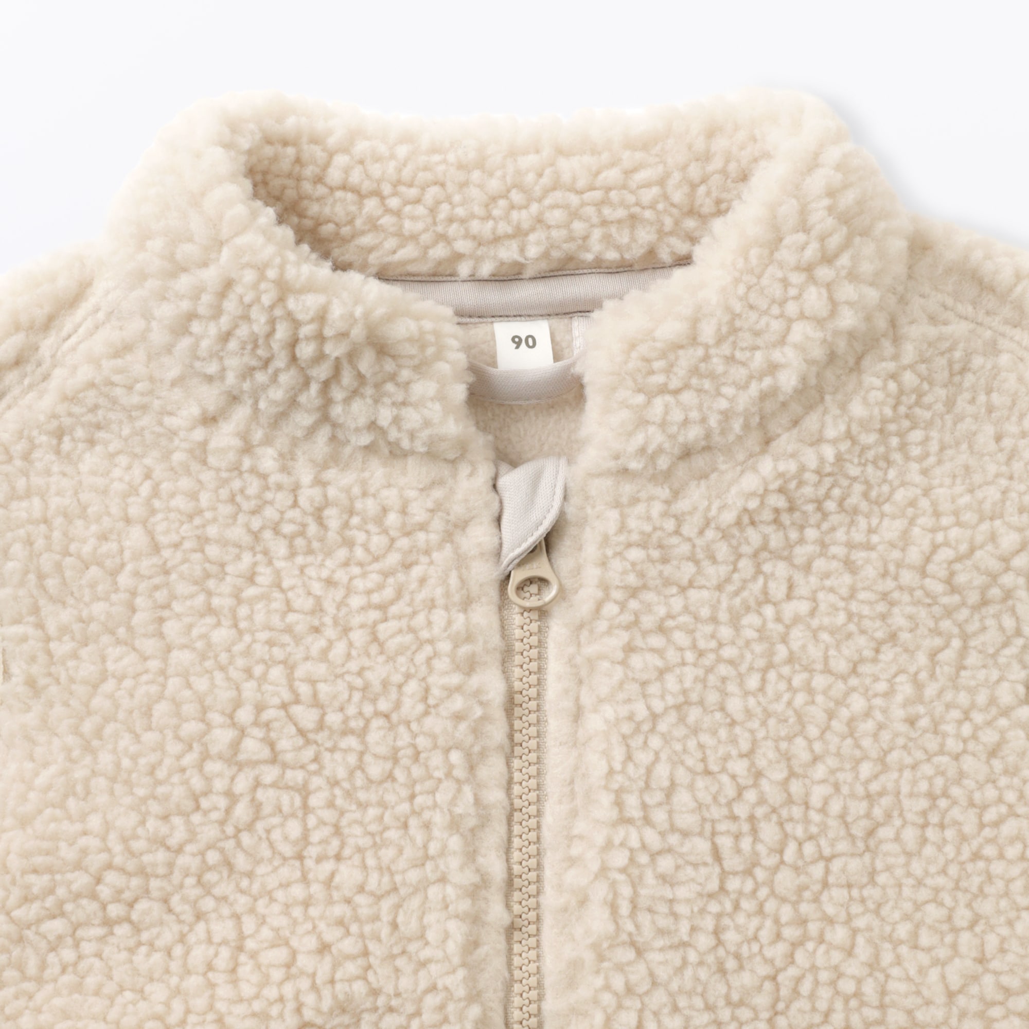 ベビー　ボアフリースベスト