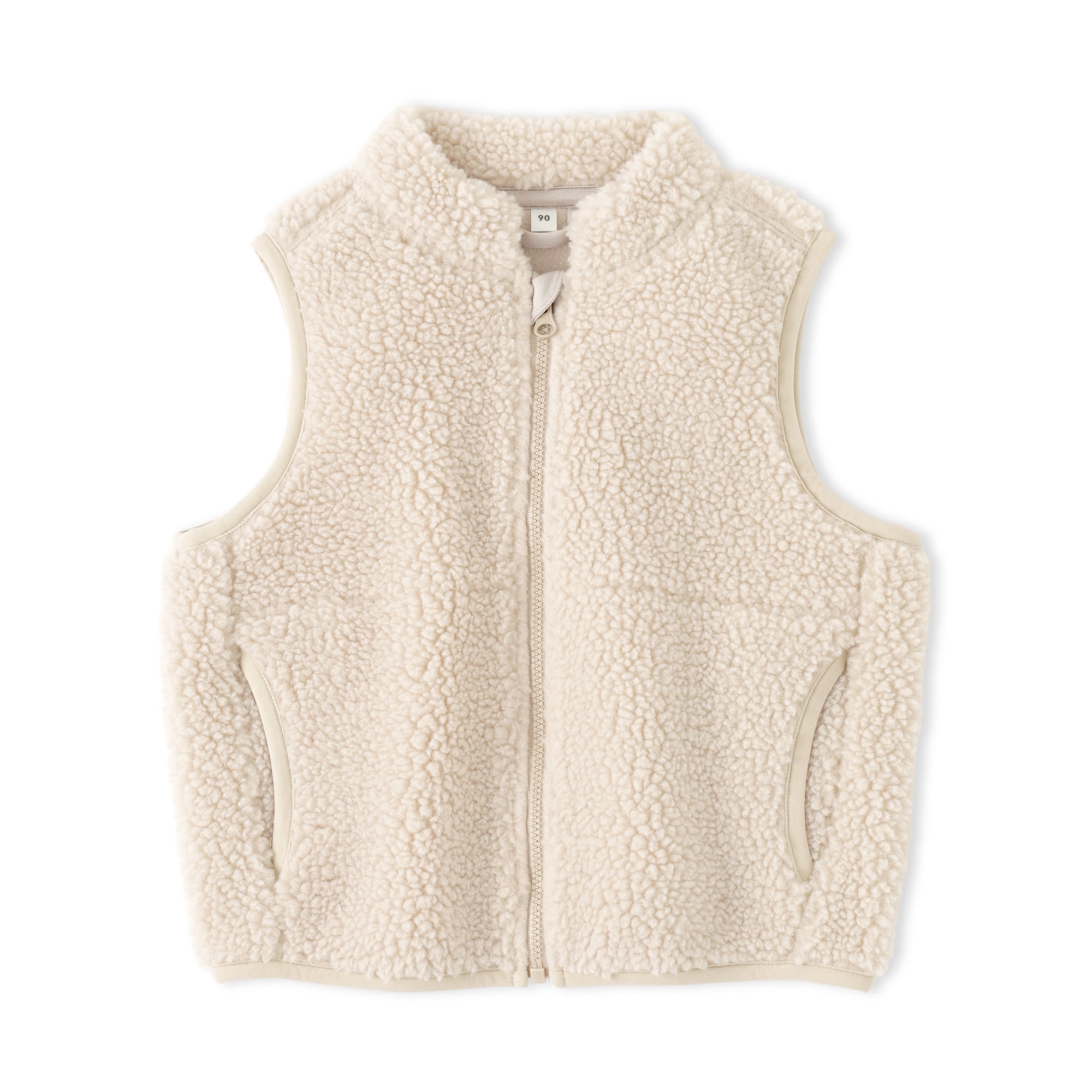 ベビー　ボアフリースベスト