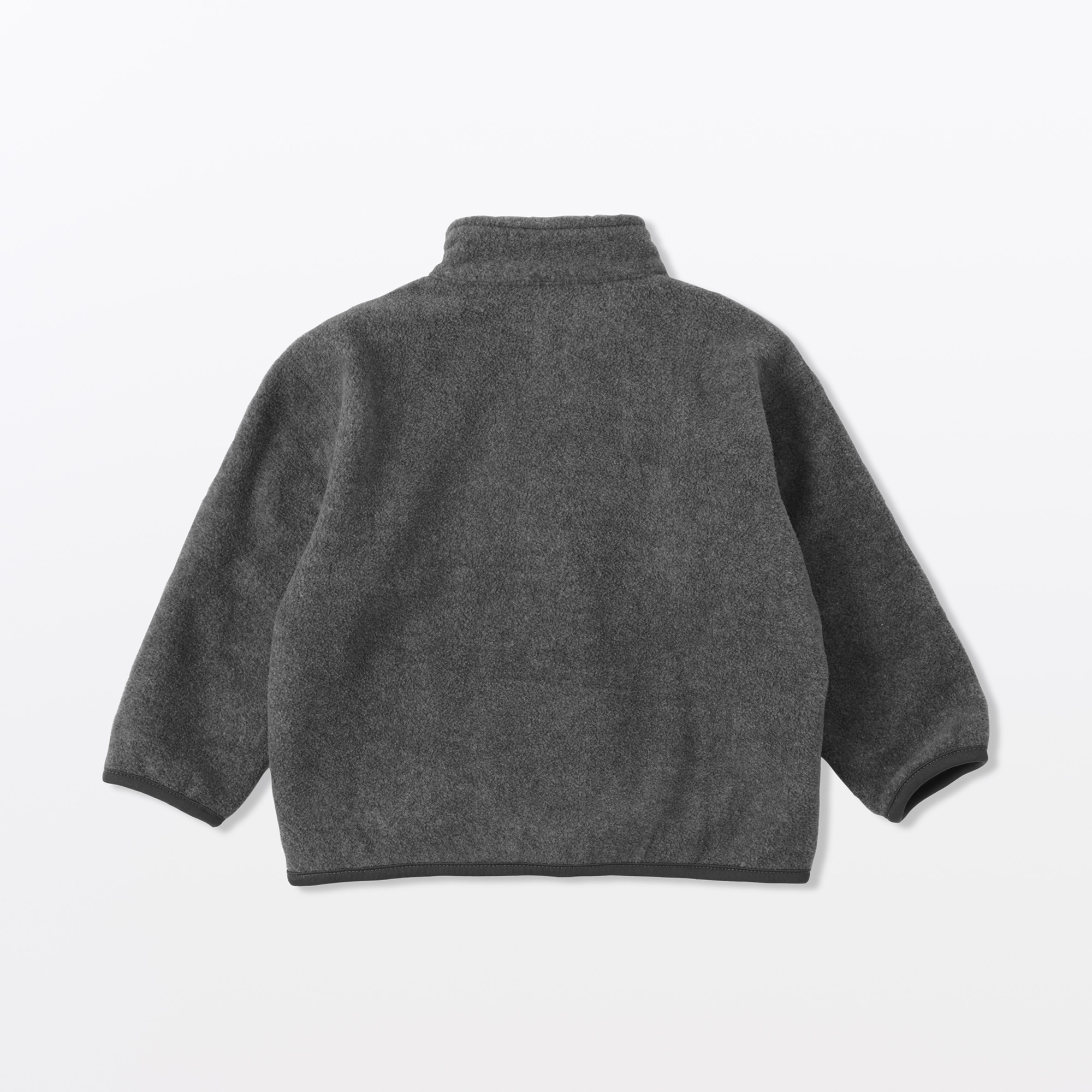 ベビー　素材に還るフリースプルオーバー