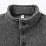 ベビー　素材に還るフリースプルオーバー