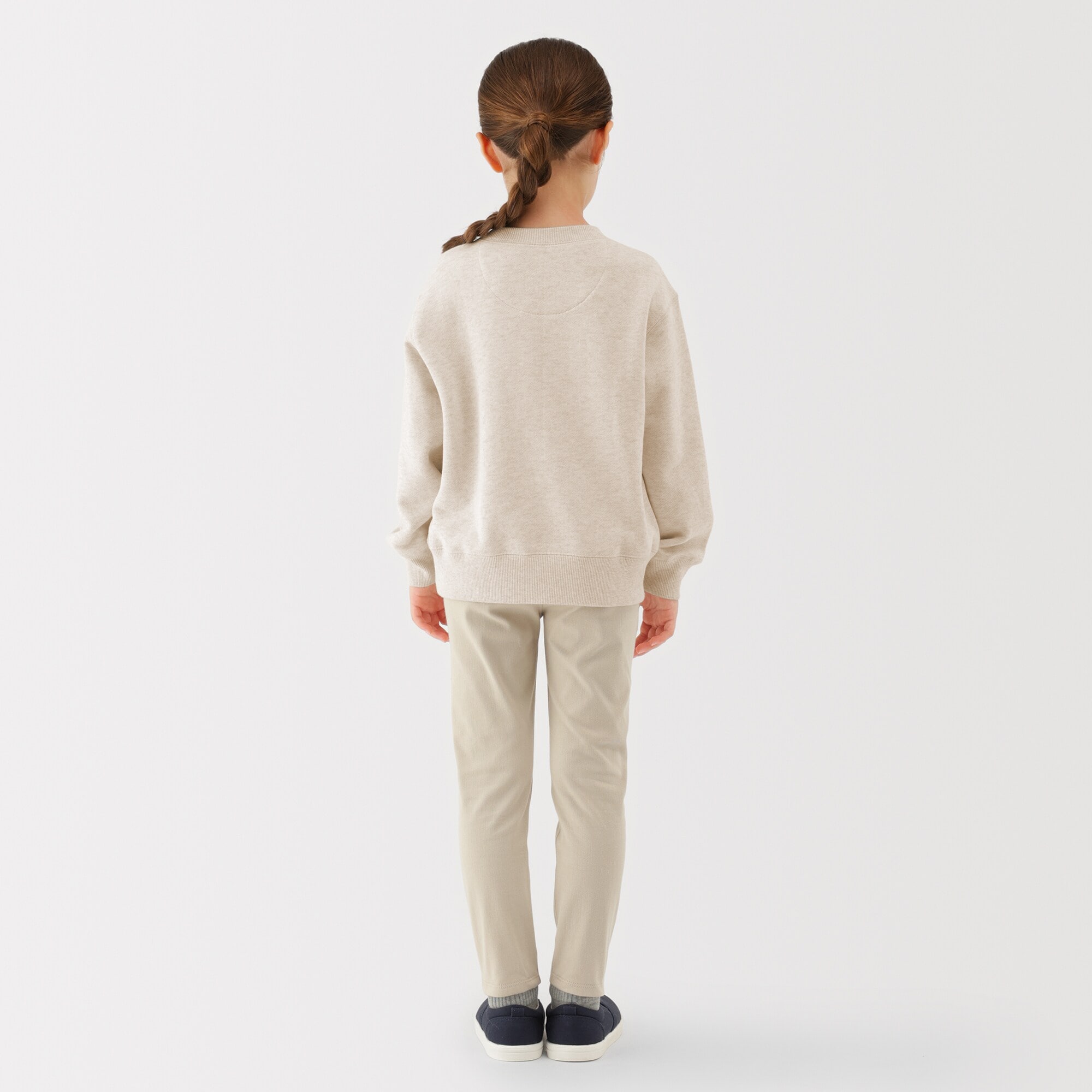 キッズ　裏毛スウェットシャツ