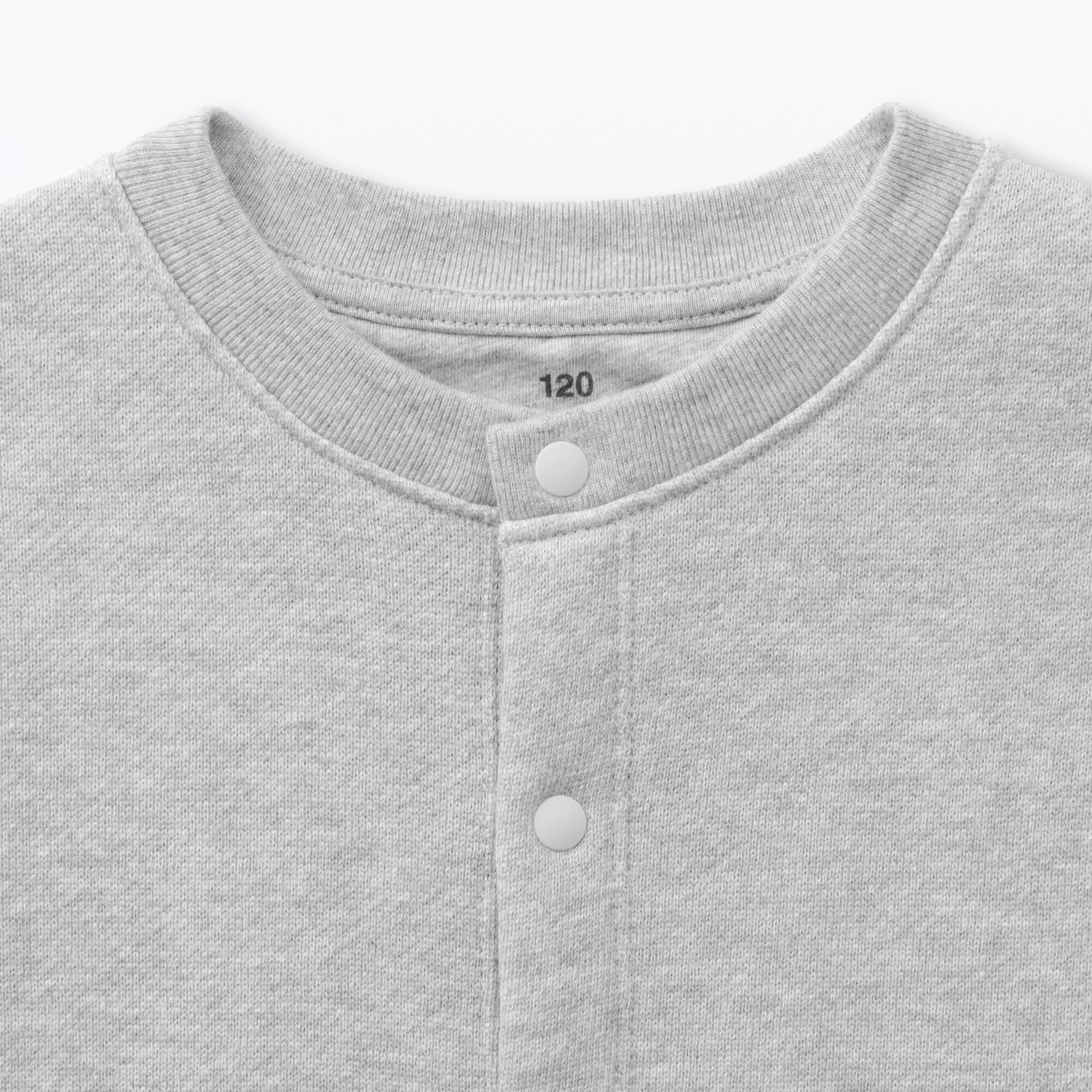 キッズ　裏毛スウェットカーディガン