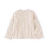 キッズ　裏毛スウェットカーディガン