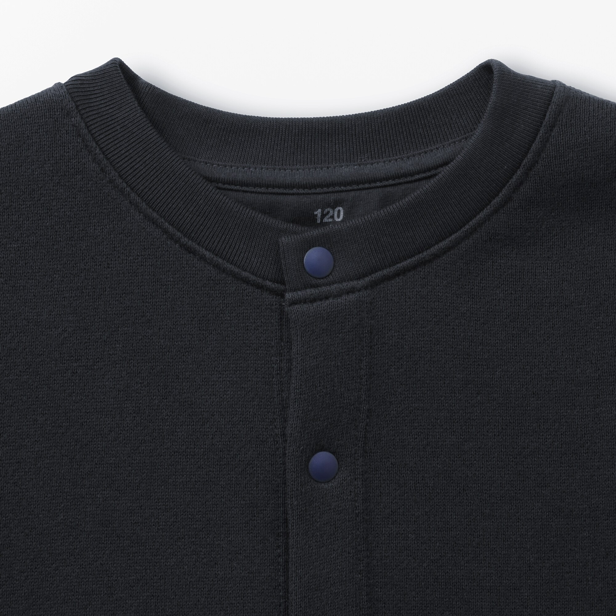 キッズ　裏毛スウェットカーディガン