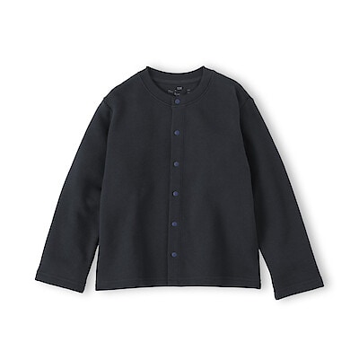 キッズ　裏毛スウェットカーディガン