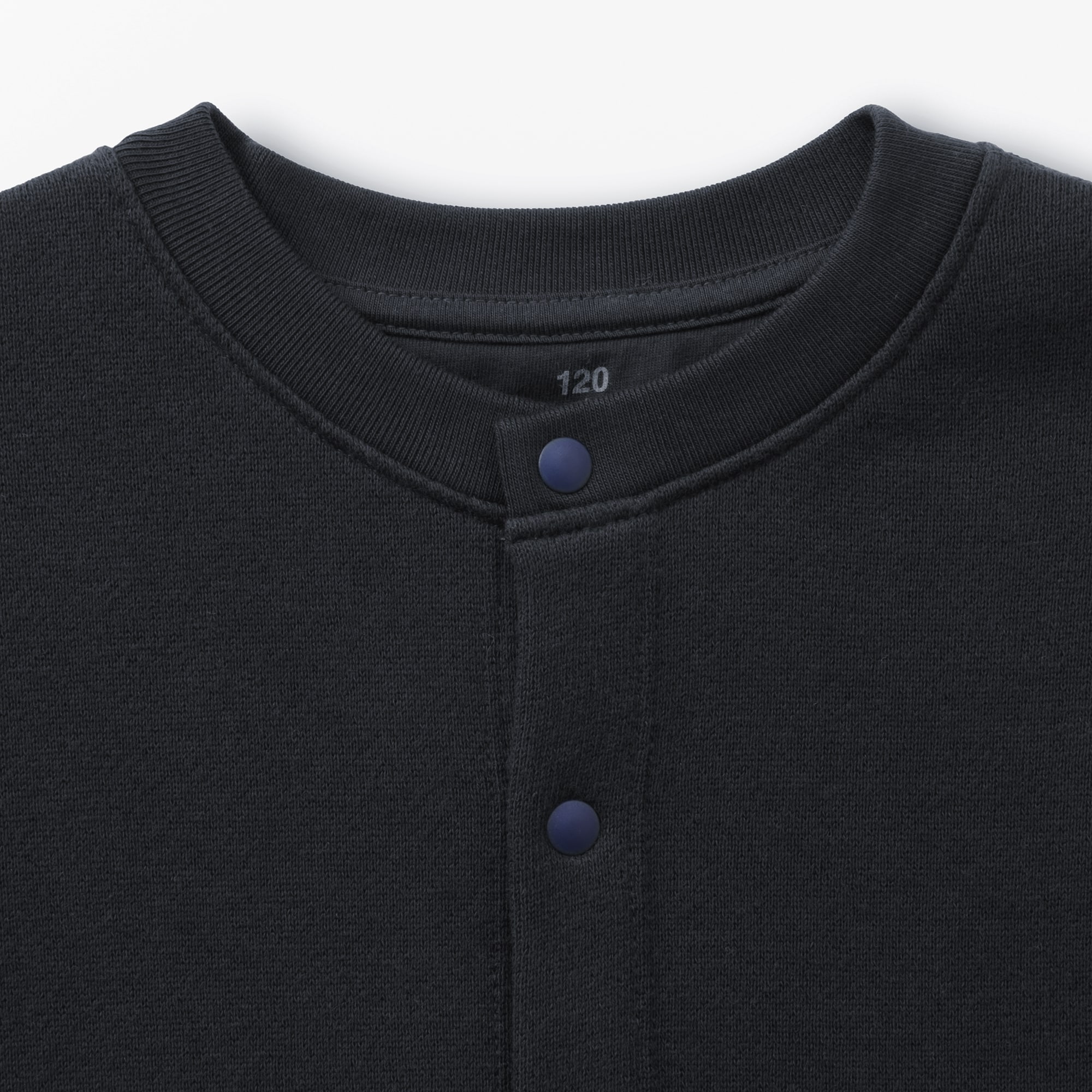 キッズ　裏毛スウェットカーディガン