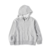 キッズ　裏毛スウェットフルジップパーカ