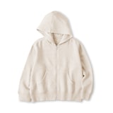 キッズ　裏毛スウェットフルジップパーカ