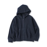 キッズ　裏毛スウェットフルジップパーカ