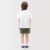 キッズ　涼感ブロード半袖ブラウス