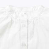 キッズ　涼感ブロード半袖ブラウス