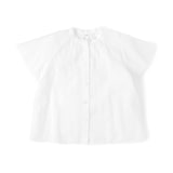 キッズ　涼感ブロード半袖ブラウス