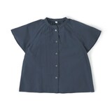 キッズ　涼感ブロード半袖ブラウス