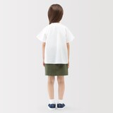 キッズ　涼感ブロード半袖ブラウス